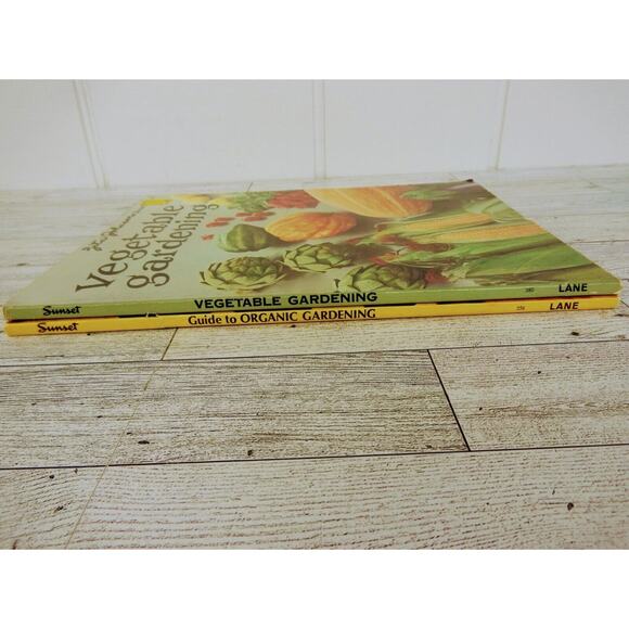 Lot of 2 - Vtg 1970s - Vegetable Gardening / Organic Gardening - Sunset Books PB - Picture 4 of 16